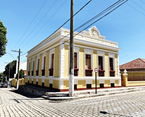 Casarão dos Calmons vista da esquina