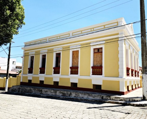 lateral esquerda do Casarão dos Calmons