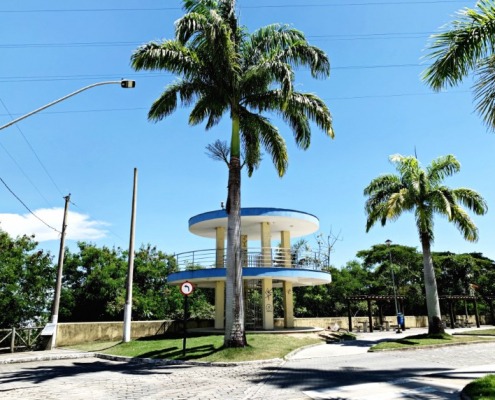 Mirante da Praça 22 de Agosto em Linhares