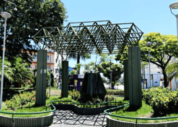 imagem da praça Nestor Gomes