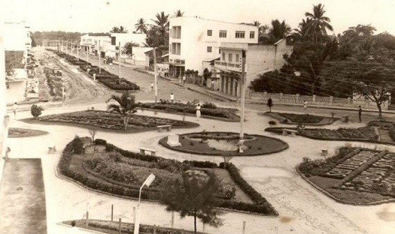 Primeira versão da Praça Nestor Gomes