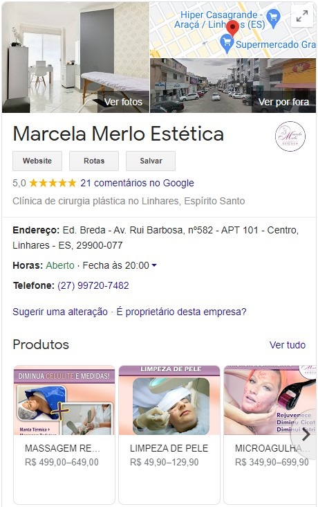 ficha completa do google my business