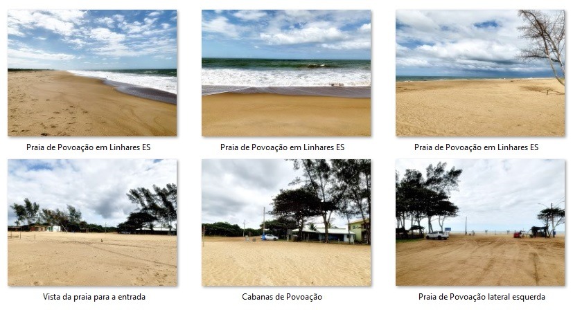 Fotos da Praia de Povoação em Linhares praia povoacao