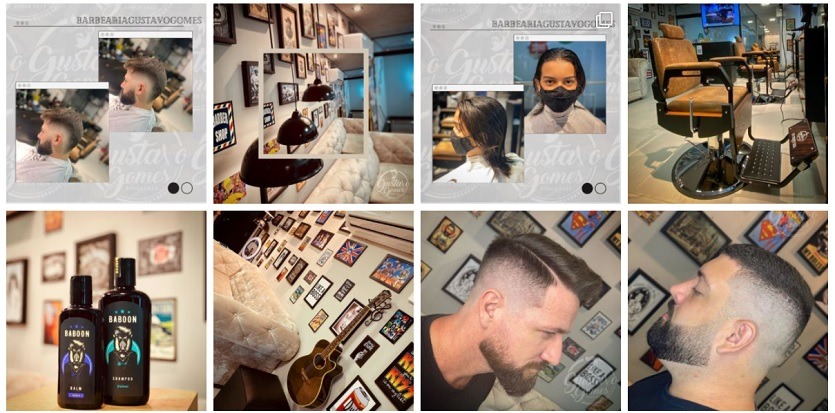 imagens da barbearia do gustavo gomes